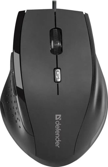 Мышь Defender Accura MM-362 черный оптическая проводная (1600dpi) (52362)