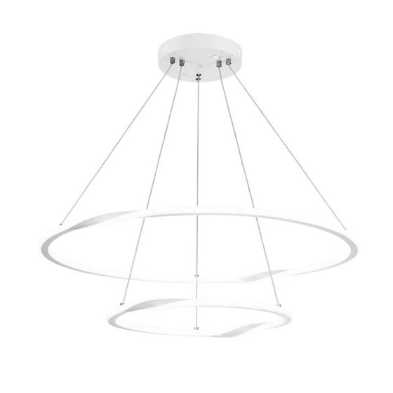 Люстра подвесная Arte Lamp Veritate A2211SP-2WH, LED, 60 Вт, 70х70х150 см, 3000 Лм, белый