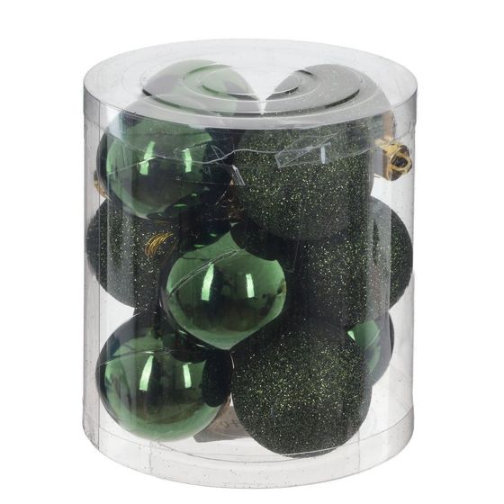 Набор из 12шт Украшение новогоднее &quot;Шар&quot;, D 4 см, L10 W10 H11 см