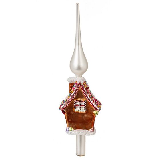 Верхушка елочная &quot;Домик&quot;, L8 W5,5 H31 см