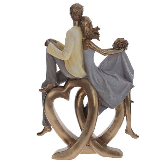 Фигурка декоративная "Влюбленная пара", L18 W7 H24,5 см