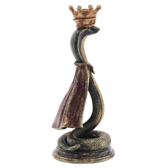 Подсвечник &quot;Змея&quot;, L12,5 W13 H29,5 см, 2в.