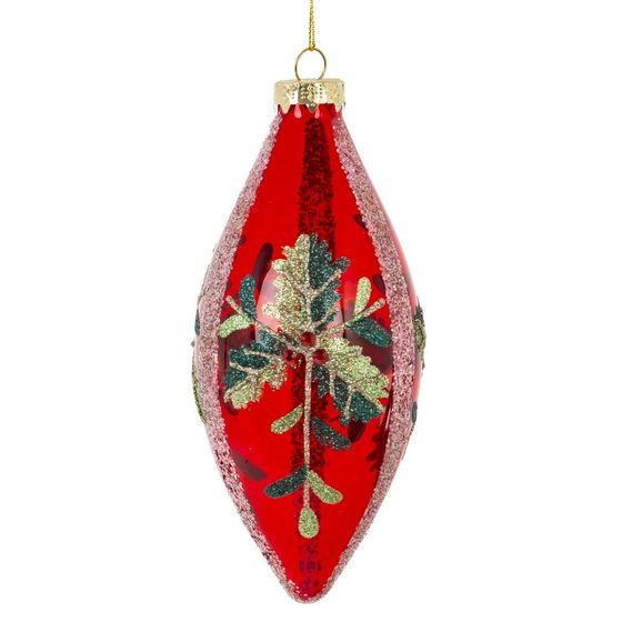 Украшение новогоднее &quot;Капля&quot;, L6,5 W6,5 H16 см