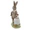 Фигурка декоративная "Заяц с курицей", L9,5 W5,5 H14 см