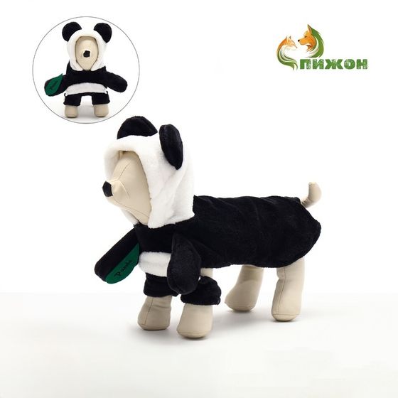 Костюм &quot;Панда&quot;, размер M (ДС 34, ОГ 43, ОШ 20 см, вес 5-10 кг)