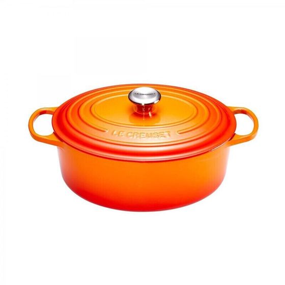 Le Creuset Signature Bräter oval 31 cm ofenrot