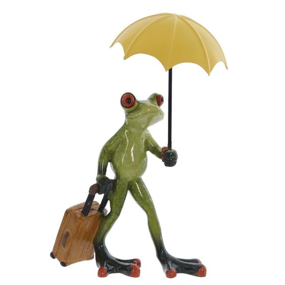 Фигурка декоративная &quot;Лягушка&quot;, Д15 Ш11 В22 см