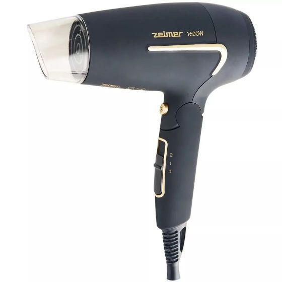 Фен Zelmer ZHD8321 1600Вт черный