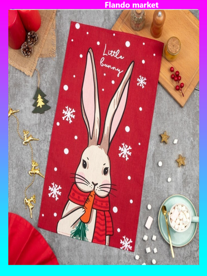 !09 Комплект из 3-х полотенец: Полотенце " Little bunny" 35х60 см,100% хлопок 160 г/м2