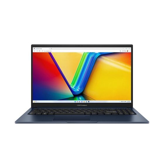 Ноутбук ASUS VivoBook X1504ZA-BQ067, 15.6&quot;, i3-1215U, 8 Гб, SSD 256 Гб, UHD, DOS, темно-синий