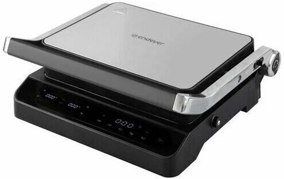 Электрогриль Endever Grillmaster 245 2300Вт черный/серебристый
