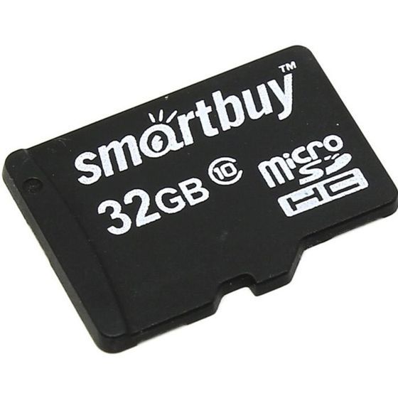 Карта памяти Smartbuy microSD, 32 Гб, SDHC, класс 10