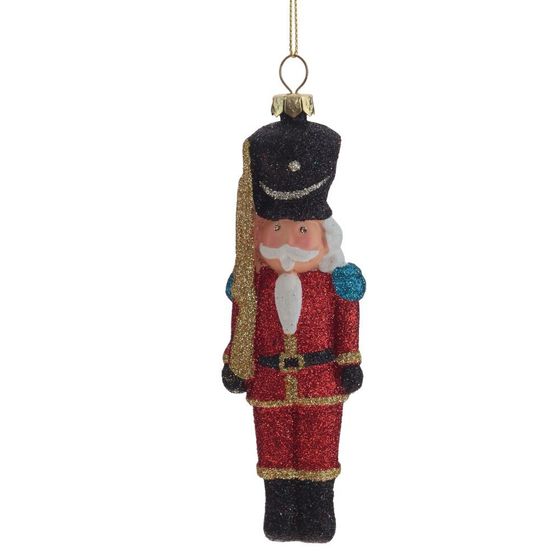 Украшение новогоднее &quot;Солдатик&quot;, L5 W3 H15,5 см, 3в.