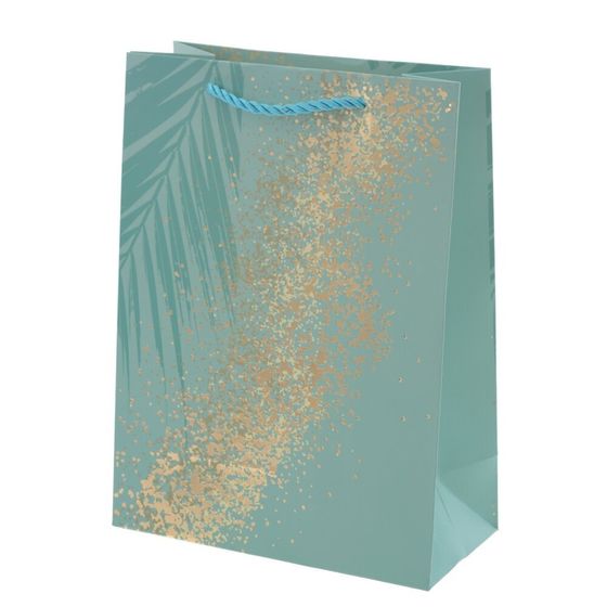 Пакет подарочный (бумага 210г/м2, блок микс 12шт), L18 W9 H24 см, 4в.