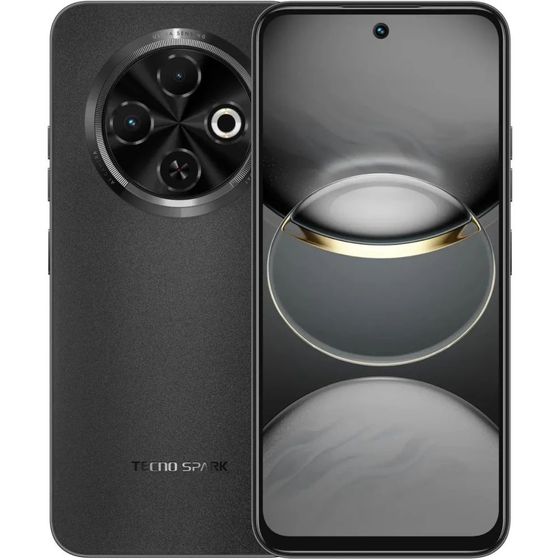 Смартфон Tecno Spark 30C 6/128Gb черный (KL5n Orbit Black)