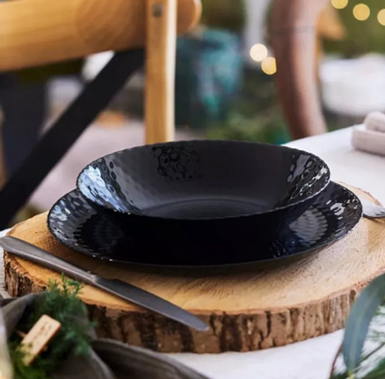 Тарелка десертная PAMPILLE BLACK 19см