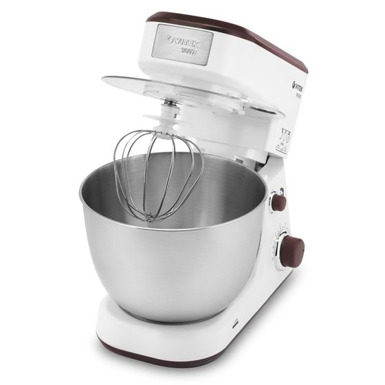 Кухонная машина Vitek VT-1433 W 4л 900Вт белый/коричневый