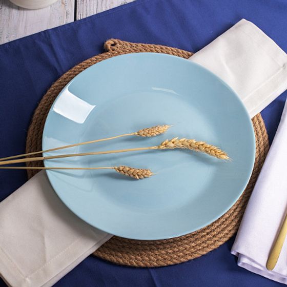 Тарелка обеденная ZELIE PARADISE BLUE 25см