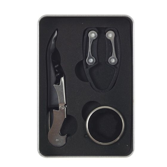 Набор для вина (3 предмета), Д14 Ш10 В5 см