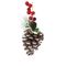 Изделие декоративное подвесное &quot;Шишка&quot;, L9 W9 H18 см, 4в.