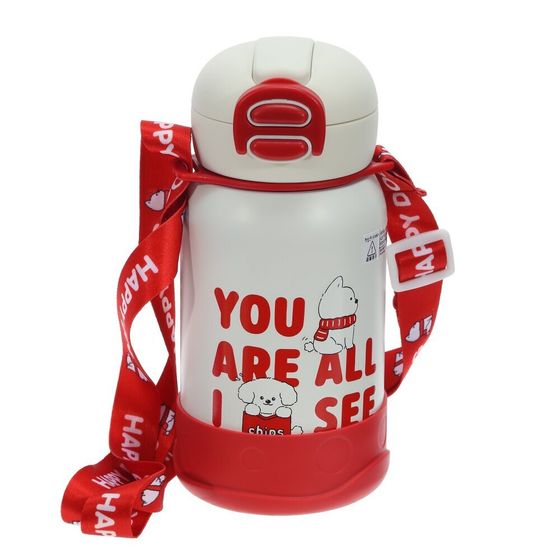 Термос, 500 мл, L8,5 W8,5 H18 см, дизайн микс