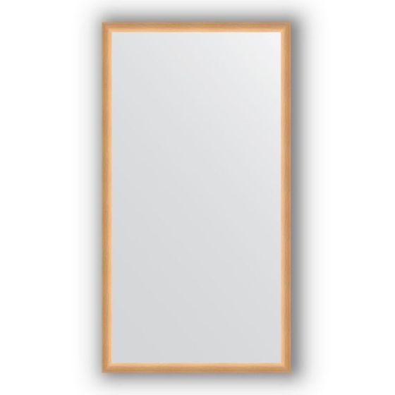 Зеркало в багетной раме - бук 37 мм, 70 х 130 см, Evoform