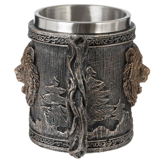 Кружка &quot;Медведь&quot;, 400 мл, L15,5 W12 H12 см