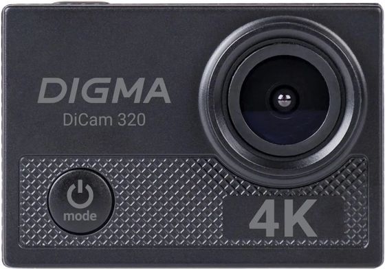 Экшн-камера Digma DiCam 320 черный