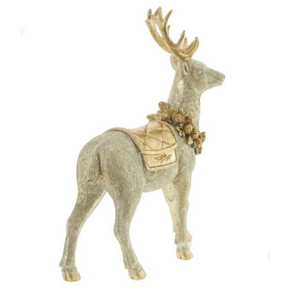 Фигурка декоративная &quot;Олень&quot;, L22 W9 H33 см
