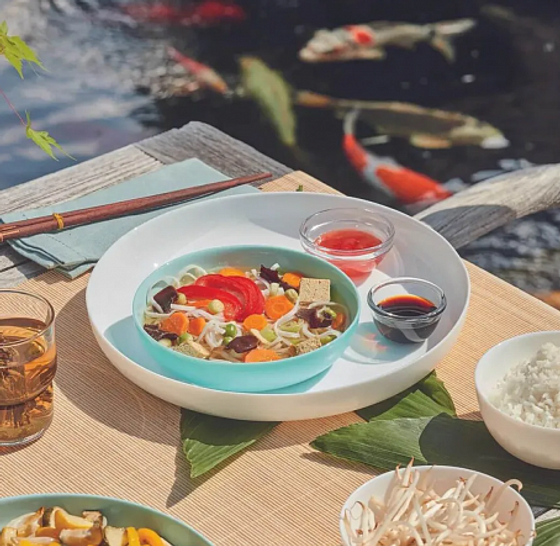 Тарелка для подачи ФРЕНДС ТАЙМ ТЮРКУАЗ 17см