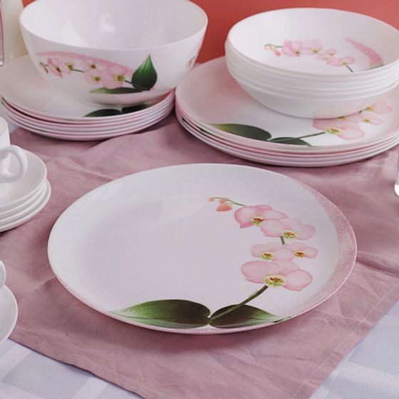 Набор столовый ДИВАЛИ ПИНК ОРХИД 46пр