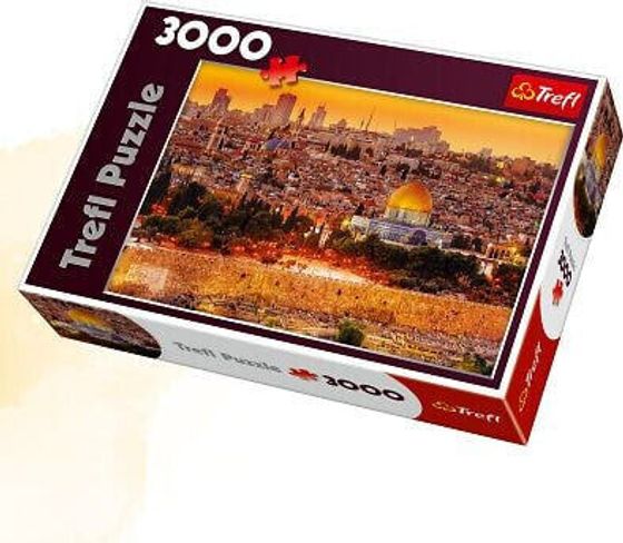 Trefl PUZZLE 3000EL DACHY JEROZOLIMY PUD (33032)