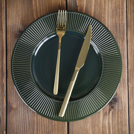 Тарелка десертная EMERALD GREEN 22см