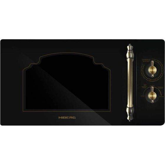 Микроволновая печь Hiberg VM-4288 BR 20л 700Вт Черный