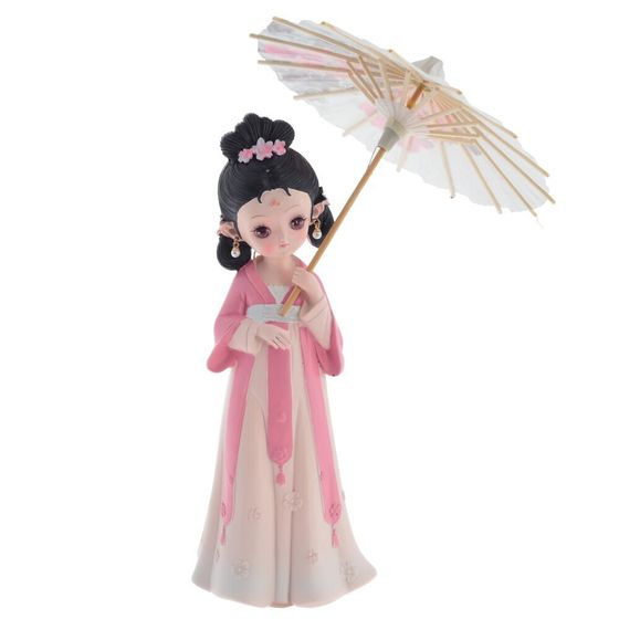 Фигурка декоративная &quot;Гейша&quot;, Д15 Ш15 В25 см, 2в.