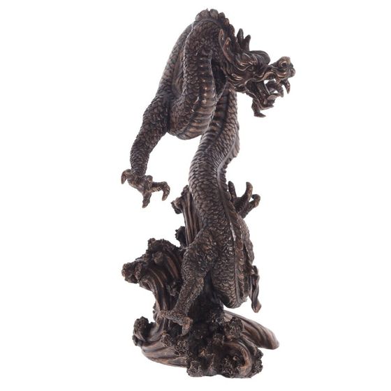 Фигурка декоративная "Дракон", L18 W12 H25 см