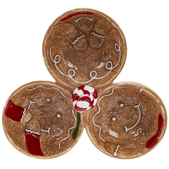 Менажница &quot;Пряник&quot;, L22,5 W22,5 H11 см