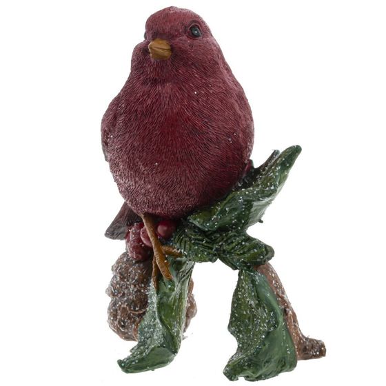 Фигурка декоративная "Птичка", L11 W7 H13,5 см, 2в.