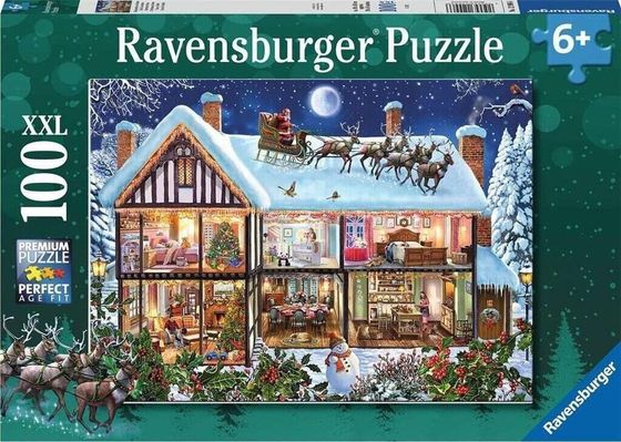 Ravensburger Puzzle XXL 100 W święta