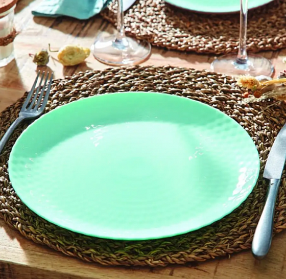 Тарелка обеденная ПАМПИЛЬ ТЮРКУАЗ 25см