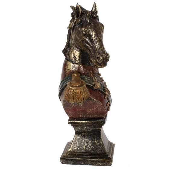 Фигурка декоративная &quot;Бюст лошади&quot;, L13 W8 H24 см