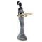 Фигурка декоративная &quot;Африканка&quot; с подносом, L22,5 W16,5 H45 см