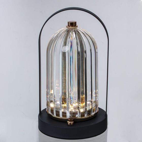 Светильник, L12 W12 H21 см, USB, шнур 0,5 м