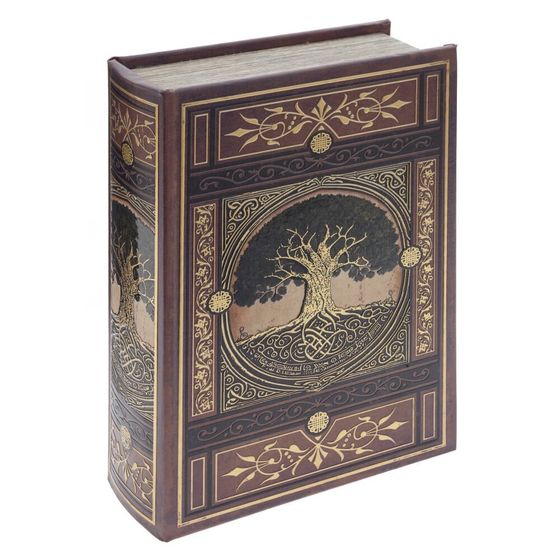 Шкатулка-книга, L17,5 W7 H27 см