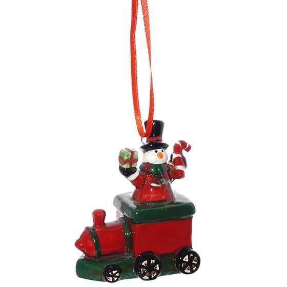 Украшение новогоднее &quot;Дед Мороз/Снеговик&quot;, L8,5 W3,5 H10,5 см, 3в.