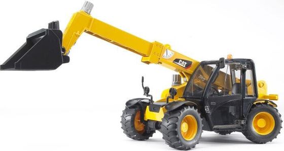 Погрузчик колесный CAT Telehandler с телескопическим ковшом Bruder, 02-141