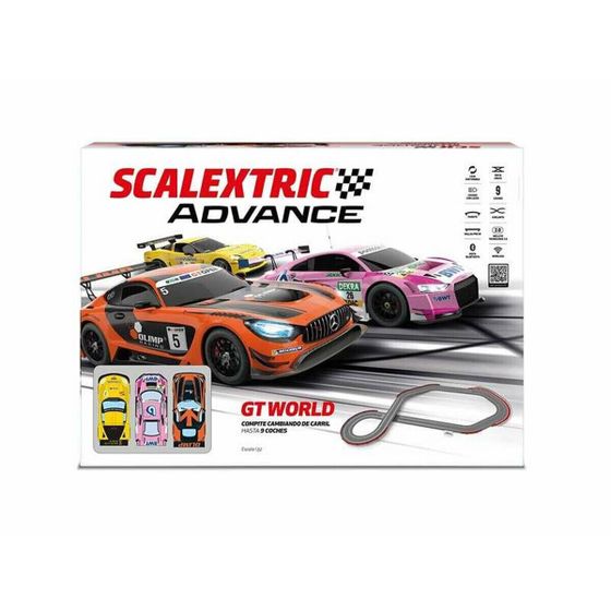 Гоночная трасса Scalextric GT World Advance 252 x 180 cm