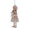 Фигурка декоративная подвесная "Девочка", L5,5 W4,5 H11 см, 2в.