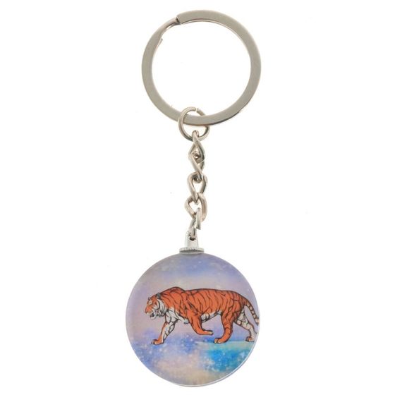 Брелок  &quot;Тигр&quot;,  L3 W1 H3 см, 6в.