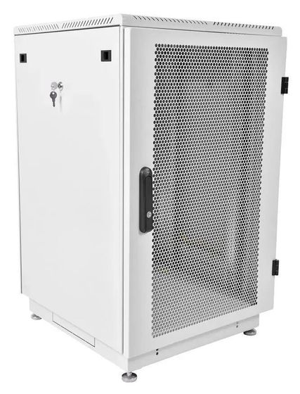 ЦМО Шкаф телекоммуникационный напольный 22U (600 х 800) дверь перфорированная 2 шт. (ШТК-М-22.6.8-44АА)